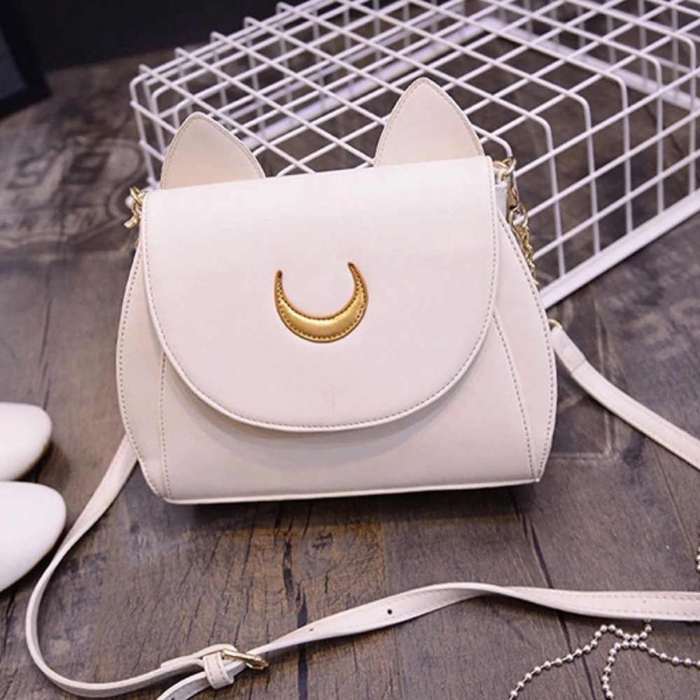 NEW CAT HANDBAG CAT COSPLAY SAILOR MOON BAG - Picture 3 of 5